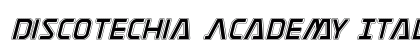 Discotechia Academy Italic preview