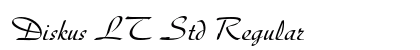 Diskus LT Std Regular preview