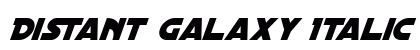 Distant Galaxy Italic preview