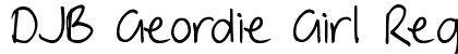 DJB Geordie Girl Regular preview