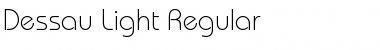 Dessau-Light Font