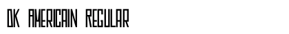 DK Americain Regular preview