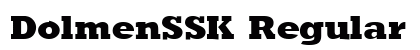 DolmenSSK Regular preview