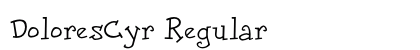 DoloresCyr Regular Preview