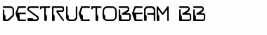 DestructoBeam BB Font