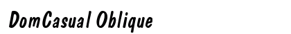 DomCasual Oblique preview