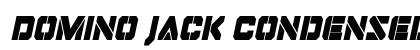 Domino Jack Condensed Italic Condensed Italic preview