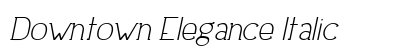 Downtown Elegance Italic preview