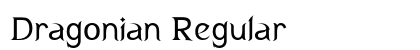 Dragonian Regular preview