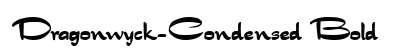 Dragonwyck-Condensed Bold preview
