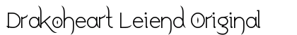 Drakoheart Leiend Original preview