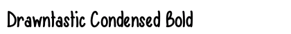 Drawntastic Condensed Bold Preview