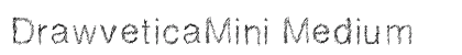DrawveticaMini Medium preview