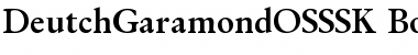 DeutchGaramondOSSSK Font