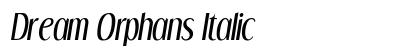 Dream Orphans Italic preview