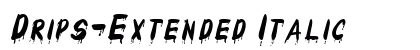 Drips-Extended Italic preview