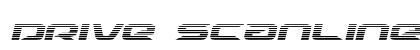Drive Scanlines Italic Italic preview