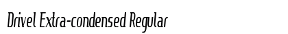 Drivel Extra-condensed Regular Preview