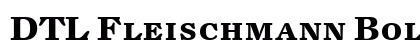 DTL Fleischmann Bold Preview