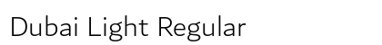 Dubai Light Regular preview