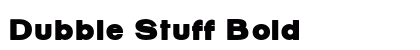 Dubble Stuff Bold Preview