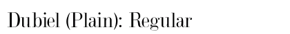 Dubiel (Plain): Regular preview