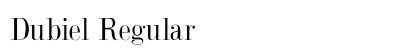 Dubiel Regular preview