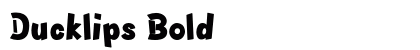 Ducklips Bold preview