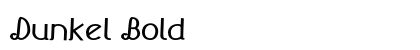 Dunkel Bold preview