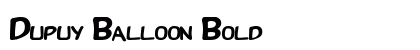Dupuy Balloon Bold preview