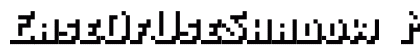 EaseOfUseShadow Medium preview