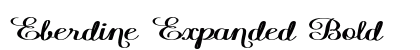 Eberdine Expanded Bold preview