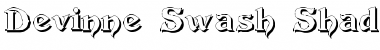 Devinne Swash Shadow Regular Font