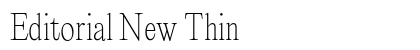 Editorial New Thin Preview
