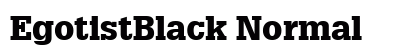 EgotistBlack Normal Preview
