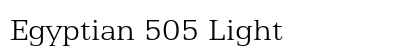 Egyptian 505 Light Preview