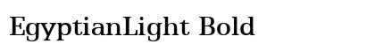 EgyptianLight Bold preview
