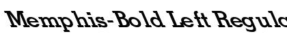 Memphis-Bold Left Regular preview