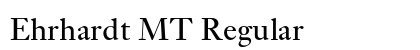 Ehrhardt MT Regular preview