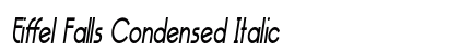 Eiffel Falls Condensed Italic Preview