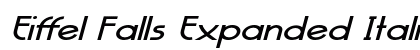 Eiffel Falls Expanded Italic Preview