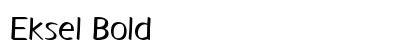 Eksel Bold preview