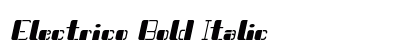 Electrico Bold Italic preview