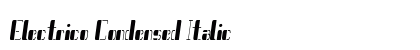 Electrico Condensed Italic preview