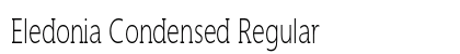 Eledonia Condensed Regular Preview