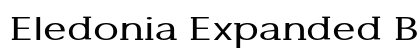 Eledonia Expanded Bold preview
