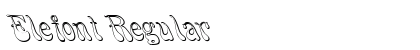Elefont Regular preview