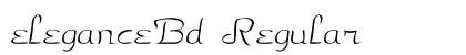 eleganceBd Regular preview