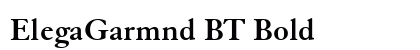 ElegaGarmnd BT Bold preview