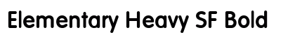 Elementary Heavy SF Bold preview